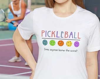 Camiseta divertida de Pickleball: ¿Qué tal el marcador? - Regalo para los amantes del Pickleball