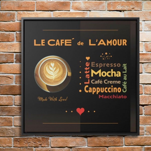 Coffee Shop Art Etsy