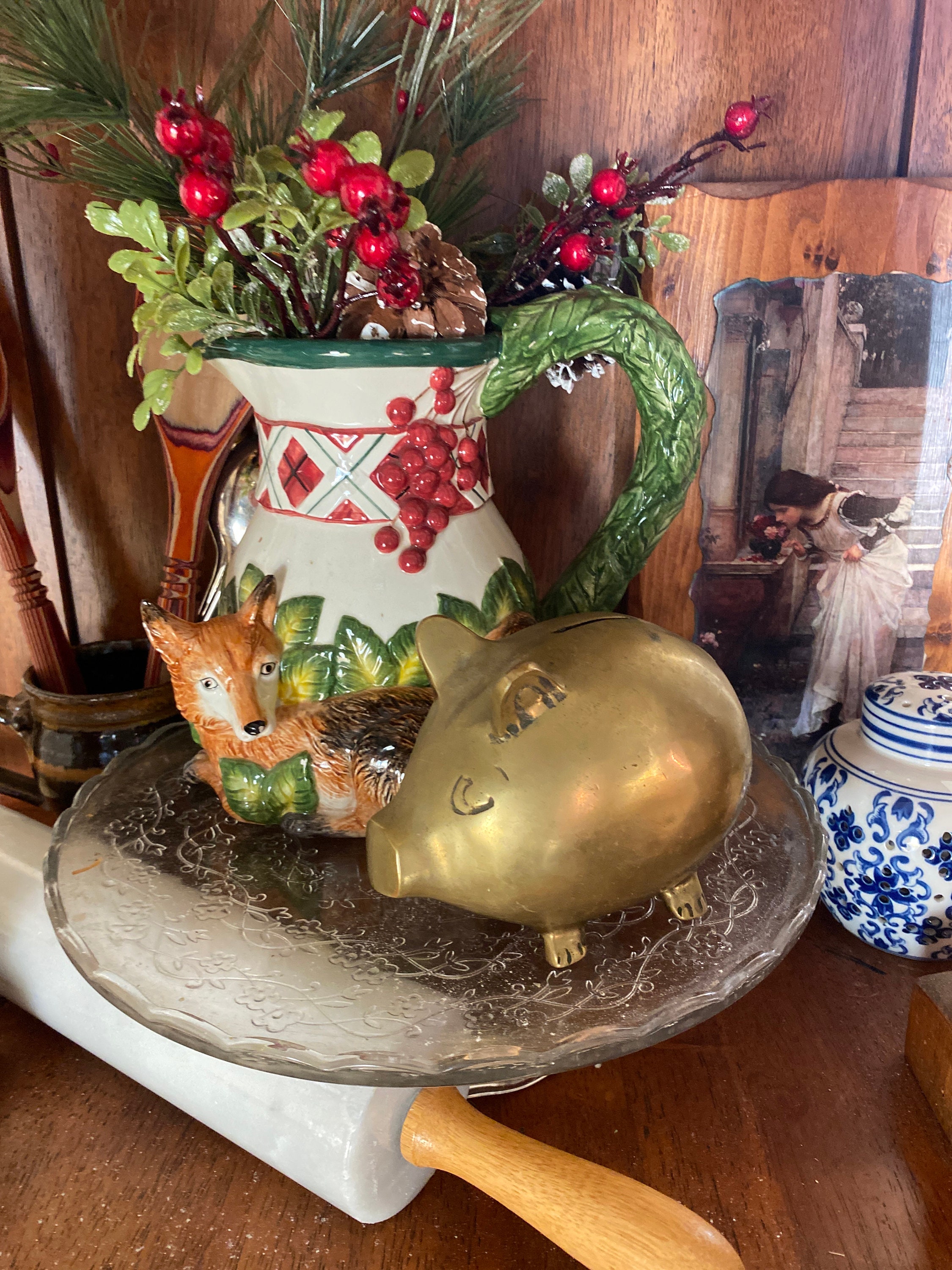 Stanley Brass Piggy Bank