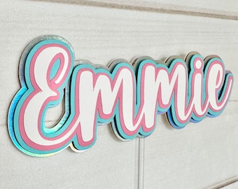 Custom name cake topper girl name cake topper girl birthday theme decor personalized cake topper name topper custom name cake topper