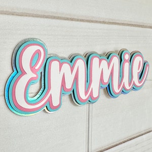 Custom name cake topper girl name cake topper girl birthday theme decor personalized cake topper name topper custom name cake topper
