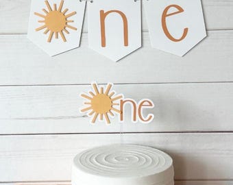 sunshine cake topper sun cake topper first trip around the sun first birthday cake topper you are my sunshine party boho sun cake topper