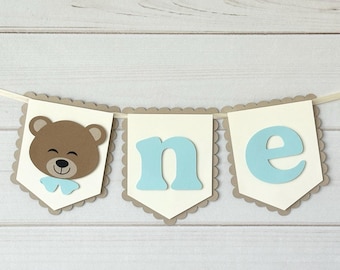 Beary first birthday bear highchair banner bear smash cake banner bear birthday theme teddy bear first birthday banner bear birthday party