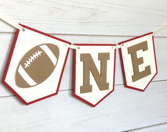 Football birthday banner football first down birthday banner first year down highchair banner football first birthday highchair banner boy