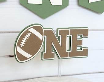 football cake topper football first birthday cake topper first down birthday decor football birthday decorations first year down cake topper