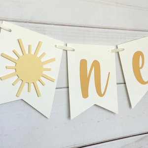 Sonne Kinderhochstuhl Banner Sonne erster Geburtstag Dekoration Sonnenschein you are my sunshine Party Deko Geburtstagsbanner Boho Sonne Girlande Sonne