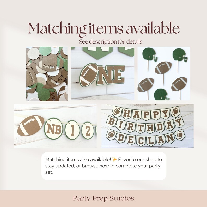 football cake topper football first birthday cake topper first down birthday decor football birthday decorations first year down cake topper image 4