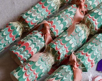 SOLD OUT Luxury Christmas crackers-British crackers-handmade luxury crackers-made to order holiday crackers-Christmas crackers-