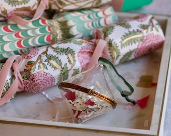 SOLD OUT Luxury Christmas crackers-British crackers-holiday crackers-handmade luxury crackers-made to order holiday crackers-Christmas favor