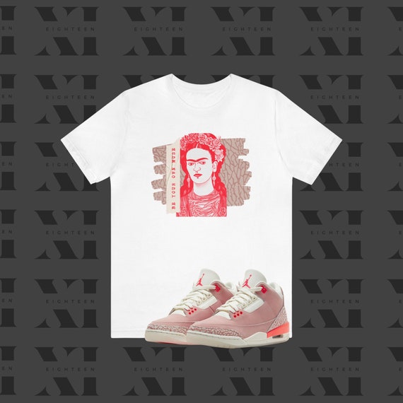 Be Your Own Muse T shirt Match Jordan 3 Rust Pink Jordan Sneaker