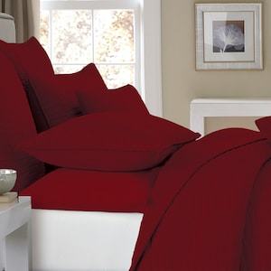 EastEndHomeFashions Queen Size- Trinity Oversized Quilt Set-Handmade stitched Extremely Soft Bedspread, Blanket 2pcs-Chili Peper