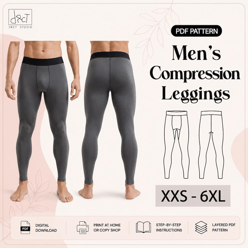 Stirrup Pattern Skating Tights Pattern - Etsy