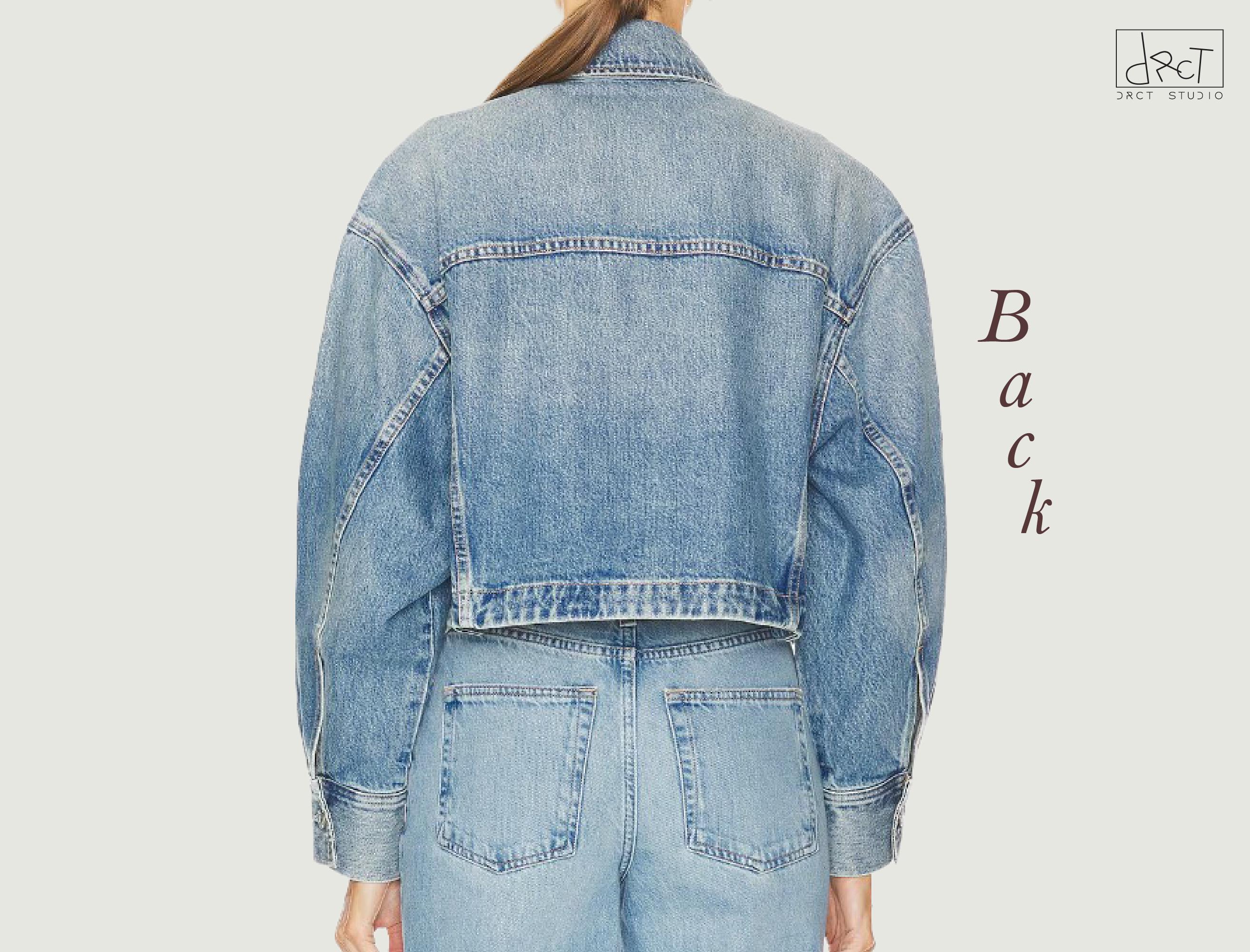 Boxy Jacket Pattern Women’s Boxy Crop Jacket | PDF Sewing Pattern | XXS–3XL | A4 / A0 ...