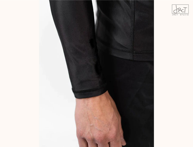 Men's Compression Shirt PDF Sewing Pattern | Rash Guard Top | XXS-6XL | A4 A0 US Letter | Digital Download image 5
