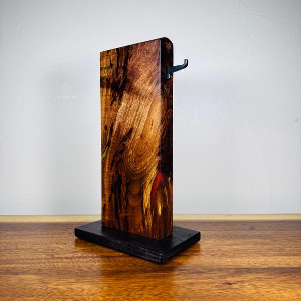 Soporte para auriculares n.° 296 - Madera de madroño