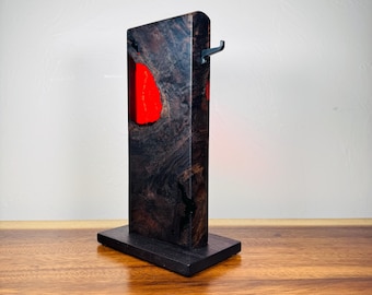 Headphone Stand #316-Walnut Burl