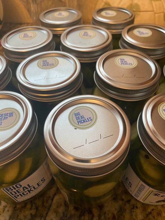 Decided to do pickles for Christmas gifts. Really enjoying this. Tell me  what y'all think! : r/Canning