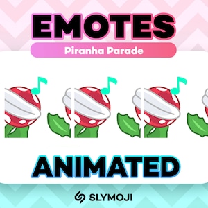 Animiertes Emote - lustiges Super Mario Wonder Twitch Emoji - Sofort Download