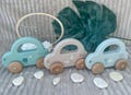 Customizable wooden car made from FSC-certified wood \u2013 Individual toy for children 18 months and older | Sustainable laser engraving product logo