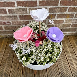 Bebedero para insectos y flores – Ayuda sostenible para las abejas con flotador, decorativo y disponible en dos tamaños. Un regalo para tu jardín y la naturaleza.