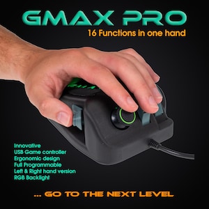 GMAX PRO Game Controller - Left & Right hand version