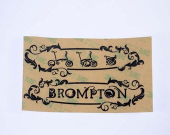 Brompton decal outlet