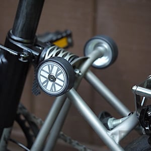46mm Aluminium Wide Body Easy Wheels for Brompton Folding Bike