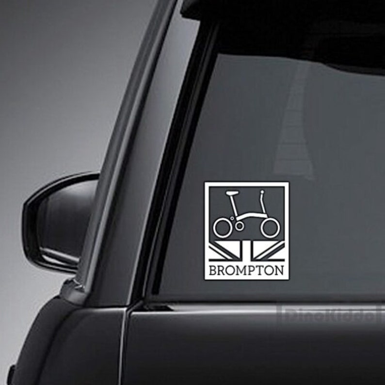 Brompton Rectangle/round Sticker - Etsy
