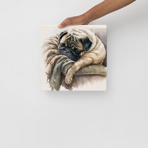 Pug print - pug lover - dog owners - gift - artwork - cute pug