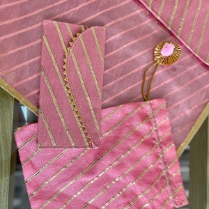 Saree Bags & Matching Shagun Envelopes set Suit / saree / shawl/ scarf/dress covers or gifting ideas
