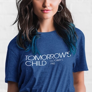 Tomorrow&#39;s Child October 1, 1982, Retro EPCOT Tee, Disney Ride Tee, Epcot Shirt, Vintage Epcot Tee, Spaceship Earth