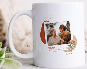 Photo Mug with personalized message to your loved ones - Perfect gift to express your love