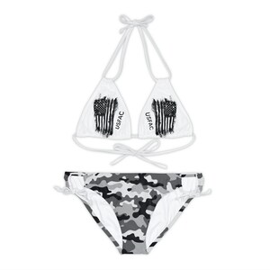 Strappy Bikini Set (AOP)