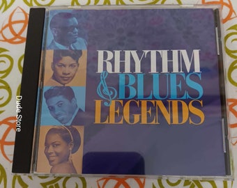 Various Artists - Rhythm & Blues Legends - 10 Tracks - 1998 CD - Ray Charles - Joe Turner - Ben E. King - Ruth Brown