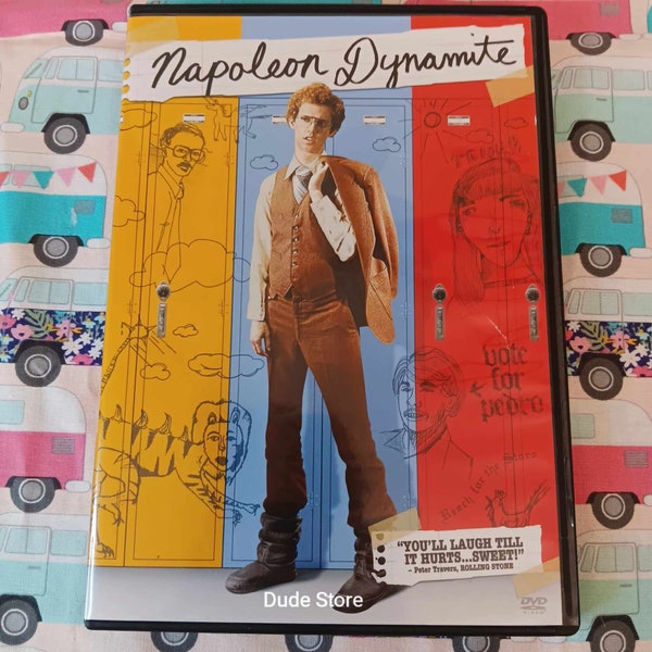 NAPOLEON DYNAMITE - Widescreen & Full Screen Versions (2-Sided DVD) - 2004 Movie