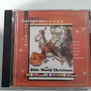 MICHAEL Clark & JAMES P. Alpern - An Olde World Christmas - 1996 CD - 16 Songs in Spanish English French German Italian Scandinavian