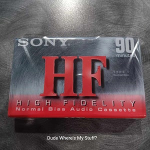 ⭐︎レア⭐︎ソニーカセットテープ、HＦ-X90 4本セット SONY - ソニー カセットテープ 90分 2点セット 新品 未使用 SONY