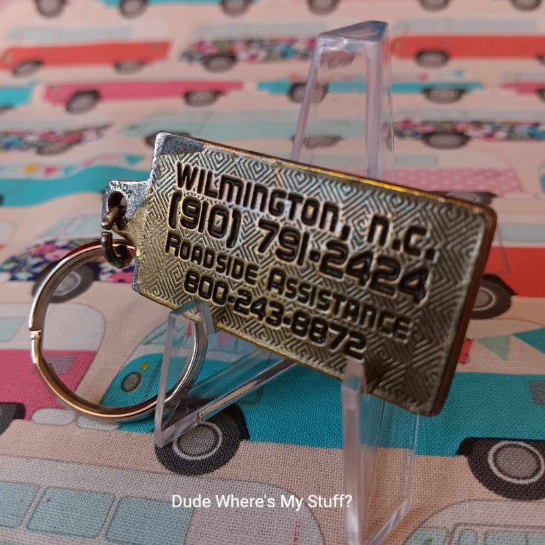 Vintage Jeff Gordon Dealership 3.5 Metal Keychain RARE FIND Etsy