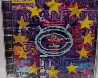 U2 - ZOOROPA - 1993 CD - 10 SONGS - Etsy