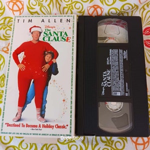 The SANTA CLAUSE - Tim Allen - Christmas Video - 1998 Disney VHS - Rated pg