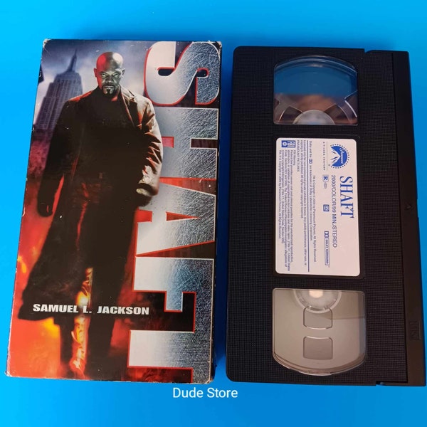 SHAFT - Samuel L. Jackson - Rated R - 2000 VHS