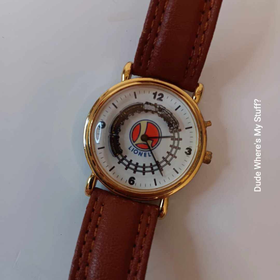 Lionel train wrist watch sale