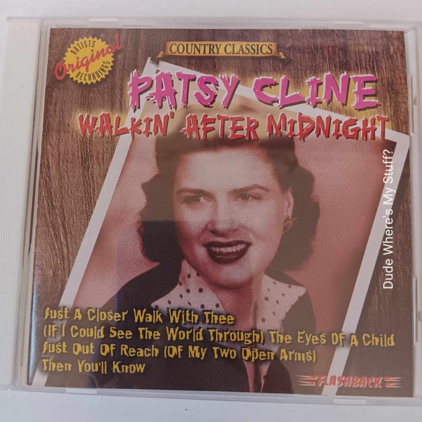 PATSY CLINE - Walkin' After Midnight - 1997 CD - 10 Songs