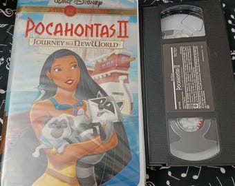 Pocahontas II: Viaje a un nuevo mundo de Walt Disney - Colección Oro - VHS de 1998