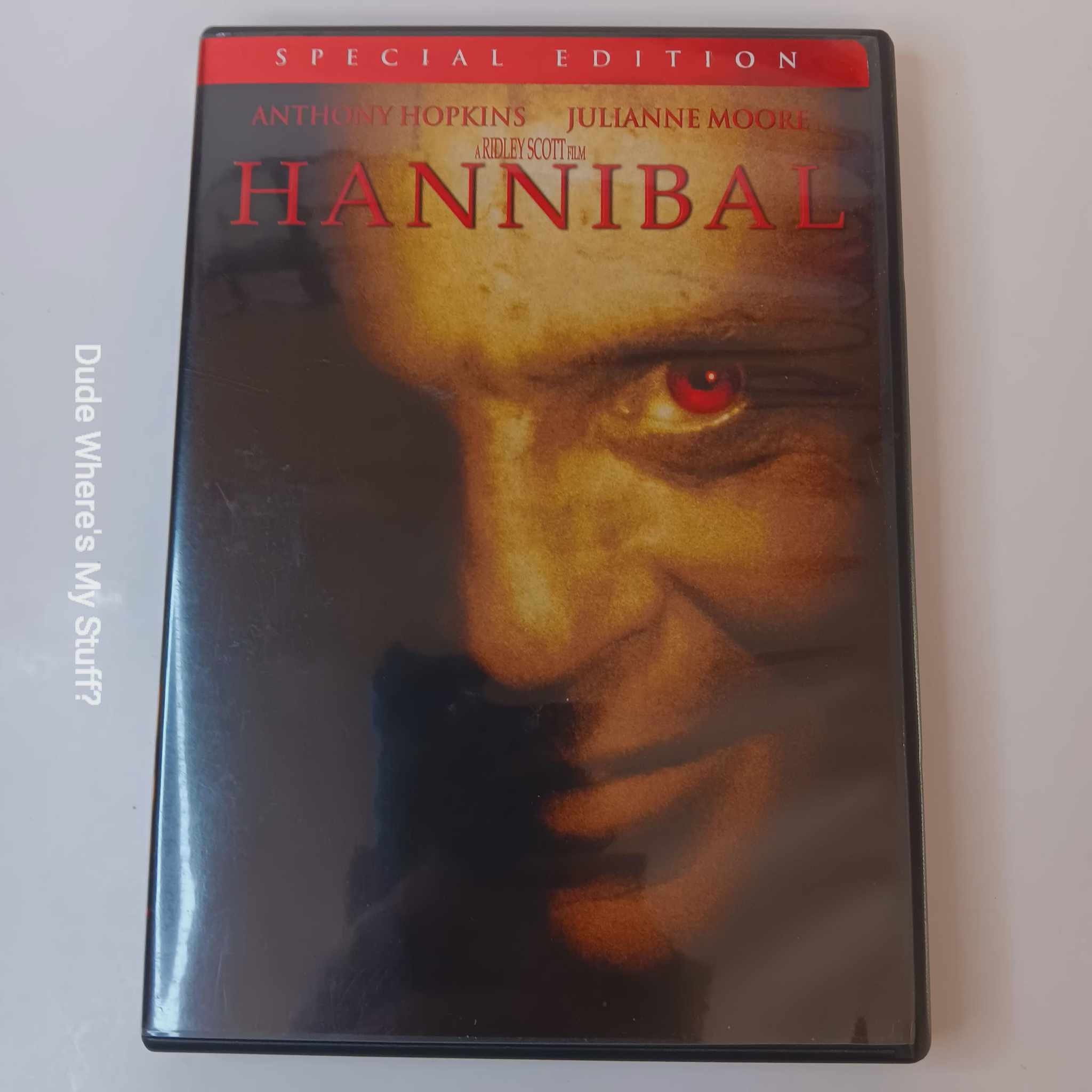 HANNIBAL Anthony Hopkins Julianne Moore 2001 DVD - Etsy