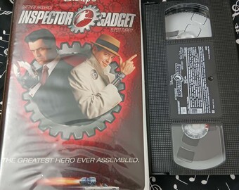 El inspector Gadget de Walt Disney - Matthew Broderick - VHS de 1999