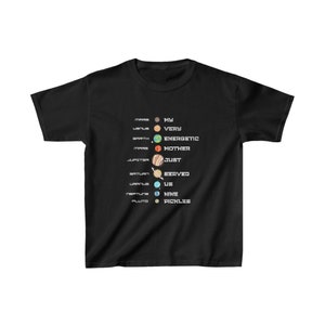 Space t shirt, Planets, Kids Heavy Cotton Tee