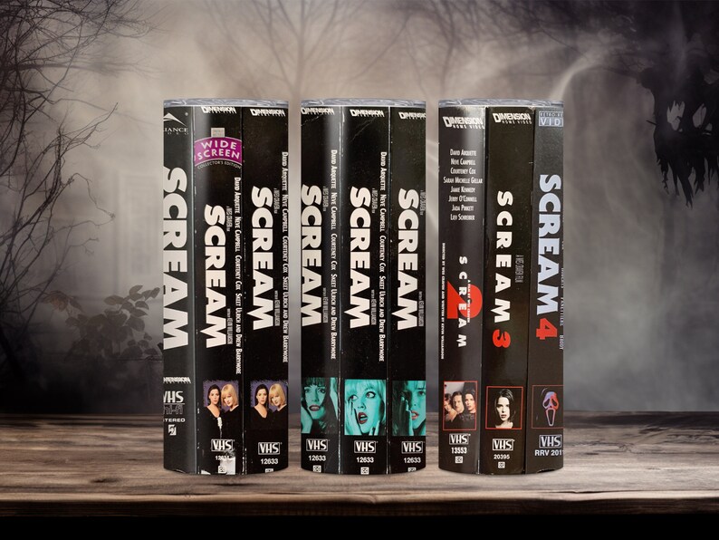 Scream Cult Classic Horror Movie VHS Vintage Etsy
