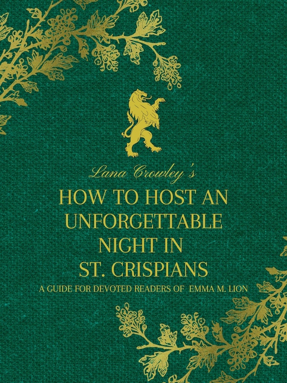 How to Host an Unforgettable Night in St. Crispians: Emma M. Lion Party Kit