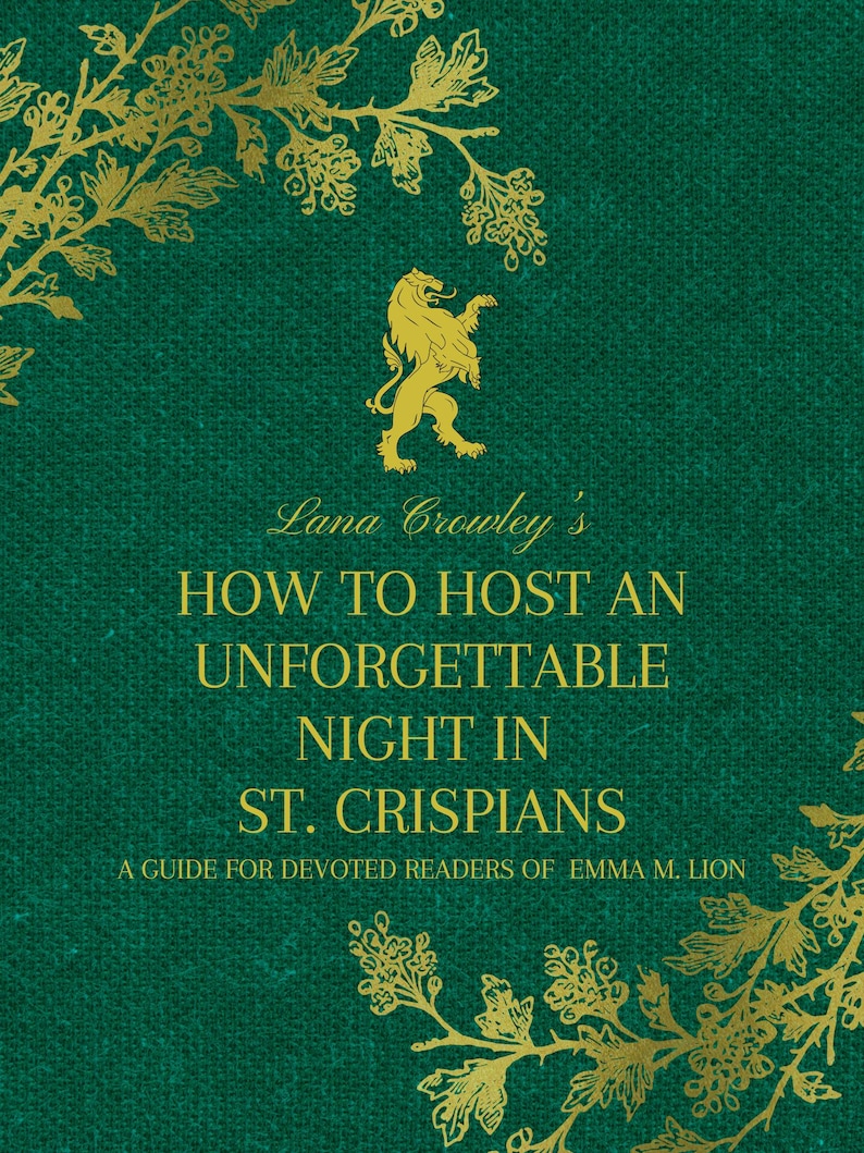 How to Host an Unforgettable Night in St. Crispians: Emma M. Lion Party Kit image 1